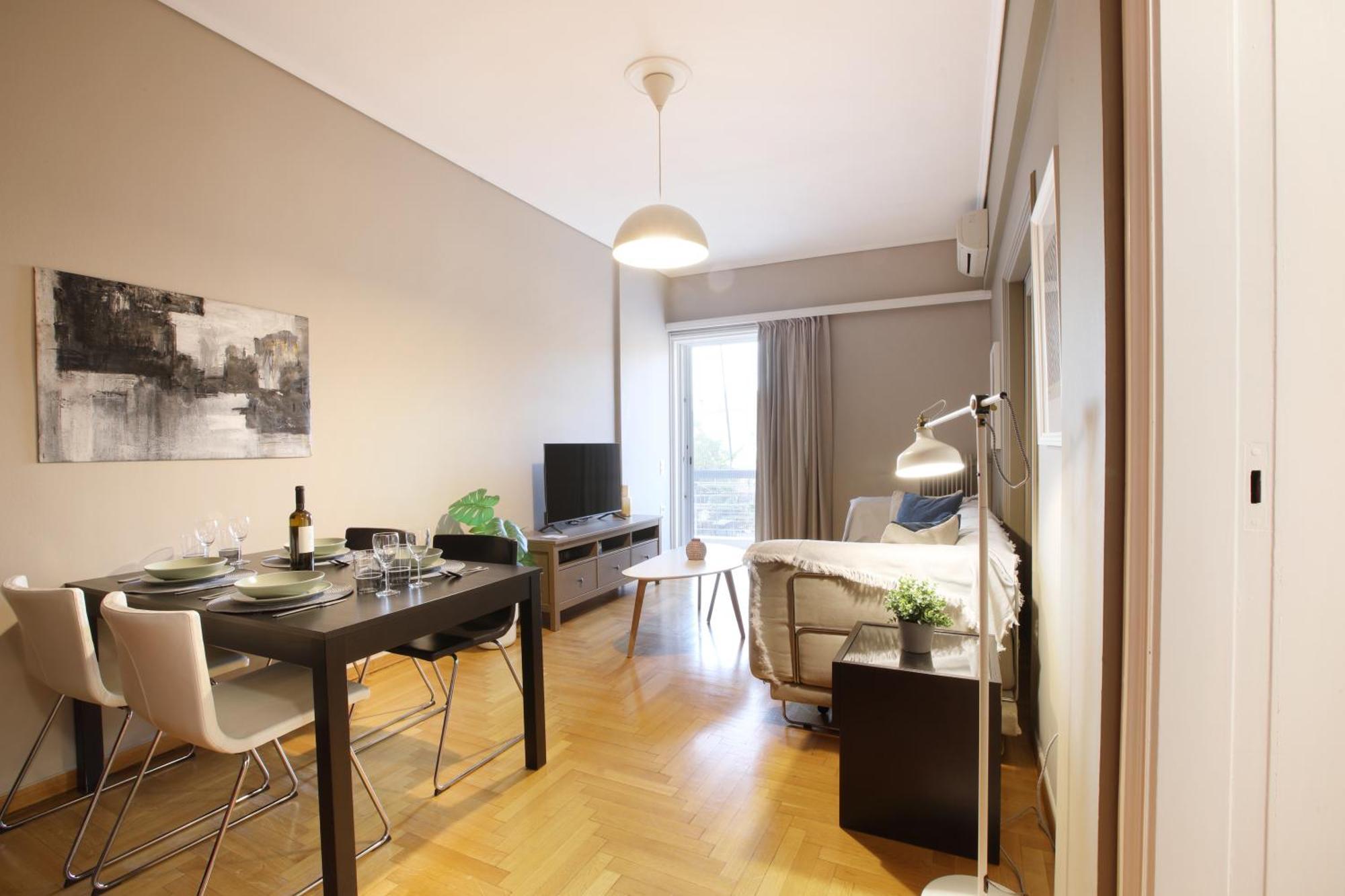 Modern 2Bd Apartment Next To Acropolis Athens Exterior photo